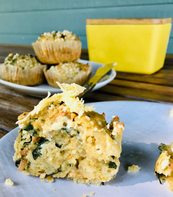 Savoury Muffins with Zucchini and Carrot