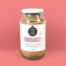 Load image into Gallery viewer, Chocolate Cake Mix 400g Jar with Patty Pans